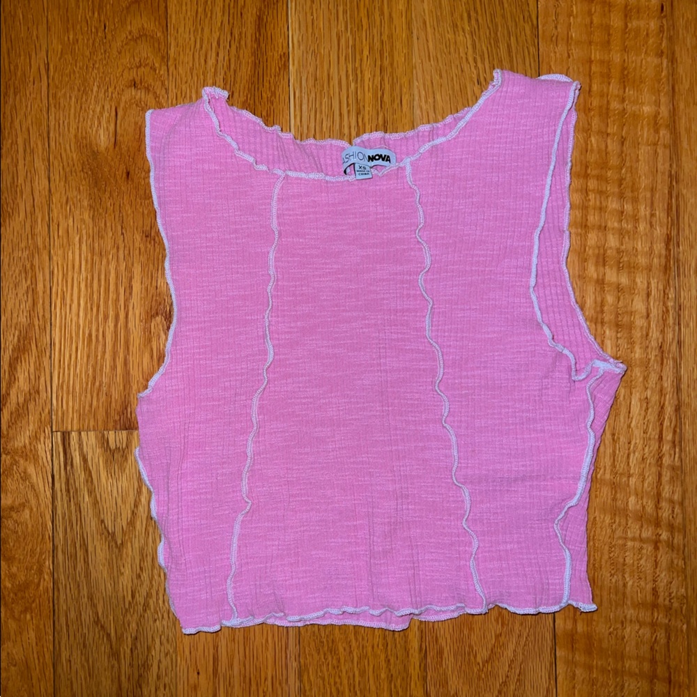 fashionnova cropped tank top